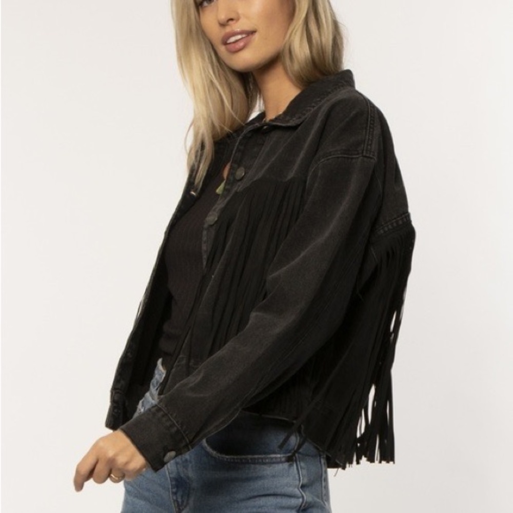 Amuse Society Venus Fringe Jacket